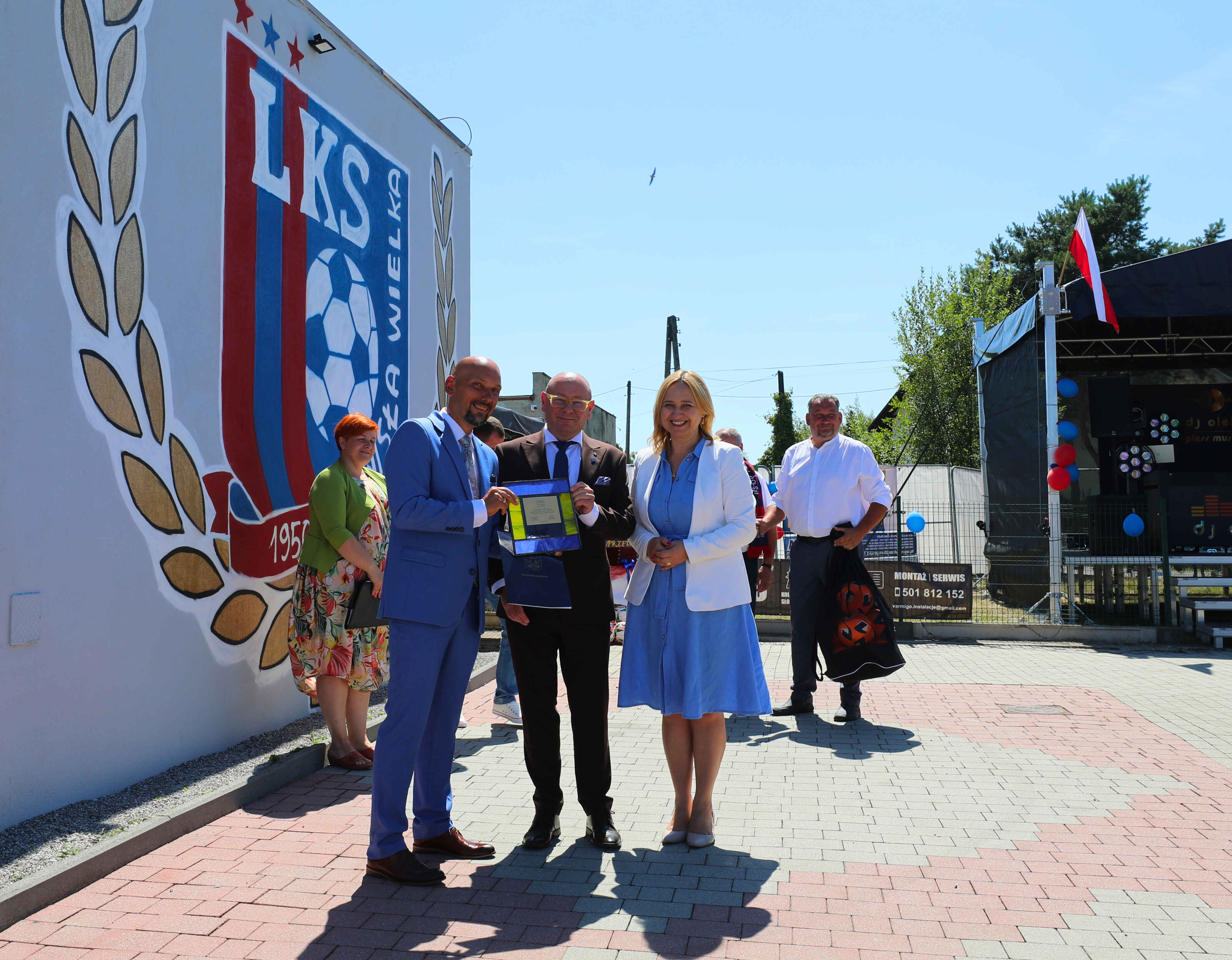 Jubileuszu 75-lecia LKS Wisła Wielka - dwa dni ś